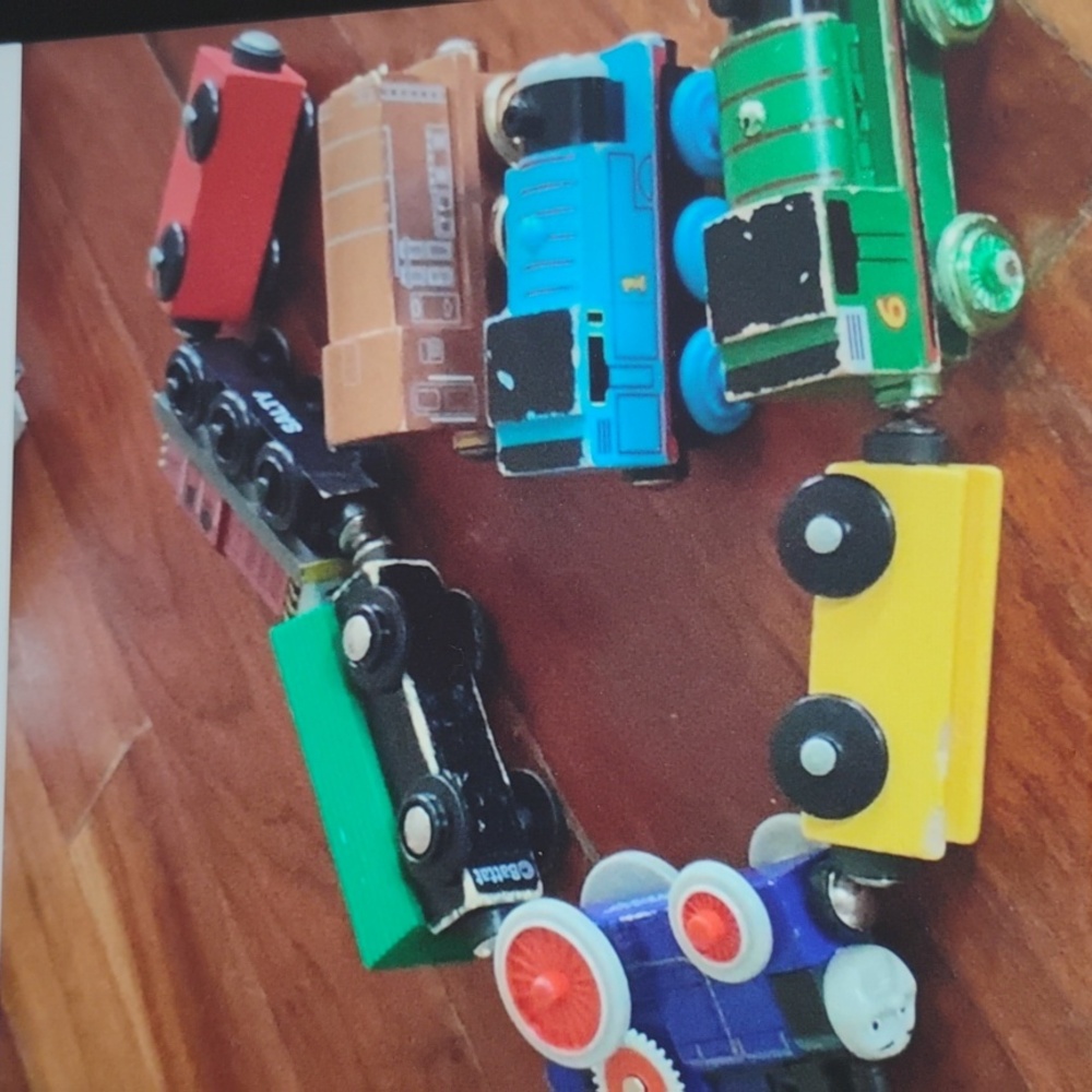 π Vintage Thomas The Tank Engine BOOK π Count To TEN 1991 NVC - Picture 10 of 16